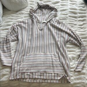 Paper Crane Multicolor Striped Hoodie